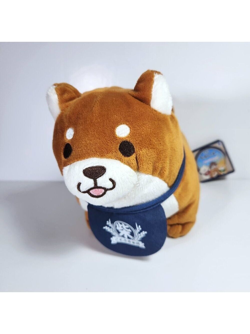Mochishiba Mochi Shiba Plush Loyal Dog Toy 9" Long 6" Tall 13311 Stuffed Animal